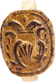 FINE GRECO-ROMAN RING, C.200 BC-100 AD., SIZE 10