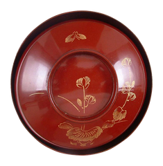 JAPANESE LACQUERED BOWL OWAN, MEIJI PERIOD, 1867-1912 - Fagan Arms