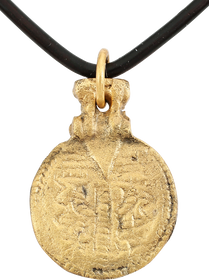 EUROPEAN LADY’S PENDANT, 13TH-14TH CENTURY AD