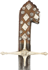 18TH CENTURY OTTOMAN SILVER MOUNTED KARABELA - Fagan Arms