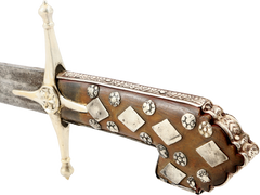 18TH CENTURY OTTOMAN SILVER MOUNTED KARABELA - Fagan Arms