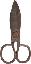 RARE PAIR OF EUROPEAN SHEARS, 17th-18th CENTURY