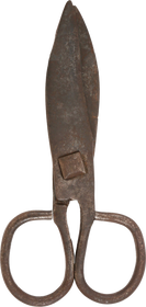 RARE PAIR OF EUROPEAN SHEARS, 17th-18th CENTURY