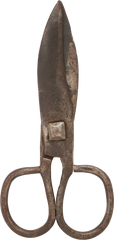 RARE PAIR OF EUROPEAN SHEARS, 17th-18th CENTURY