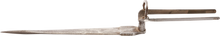 INDO-PERSIAN BAYONET FOR MATCHLOCK MUSKET