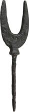 RARE VIKING FORKED ARROWHEAD, 10th-11th CENTURY AD