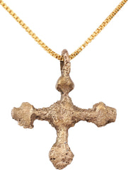 EUROPEAN CHRISTIAN CROSS NECKLACE, 9th-10th CENTURY - Fagan Arms