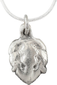 VIKING HEART PENDANT NECKLACE, 10th-11th CENTURY AD