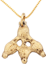 MEDIEVAL TREFOIL PENDANT, 10TH-15TH CENTURY