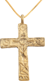 EUROPEAN CHRISTIAN CROSS, 17TH CENTURY