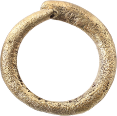 VIKING COIL RING C.850-1050 AD, SIZE 6 - Fagan Arms