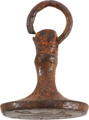 OTTOMAN WARRIOR’S PERSONAL SEAL, 17th-EARLY 18th CENTURY - Fagan Arms