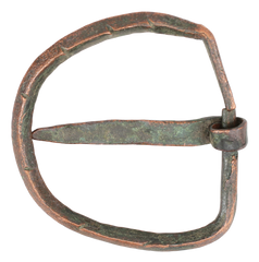 CELTIC BRONZE BELT BUCKLE 1ST-4TH CENTURY AD