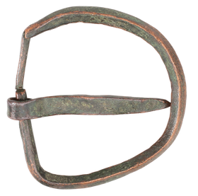 CELTIC BRONZE BELT BUCKLE 1ST-4TH CENTURY AD
