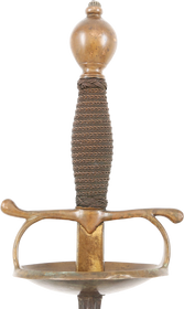 SPANISH DUELING RAPIER, EARLY 18TH CENTURY