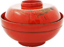 JAPANESE LACQUERED BOWL OWAN, MEIJI PERIOD, 1867-1912