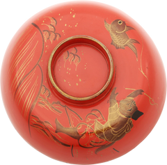 JAPANESE LACQUERED BOWL OWAN, MEIJI PERIOD, 1867-1912 - Fagan Arms