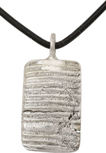 RARE VIKING WARRIOR’S BRACELET PENDANT NECKLACE, 10th-11th CENTURY AD