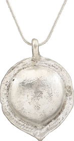 ROMAN WHEEL OF FORTUNE PENDANT NECKLACE