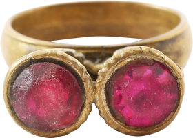 EASTERN EUROPEAN GYPSY RING, SIZE 8 ½
