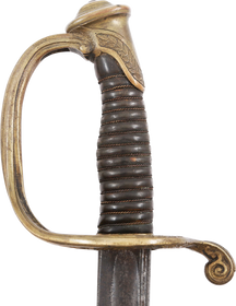 CIVIL WAR INFANTRY OFFICER’S SWORD C.1848