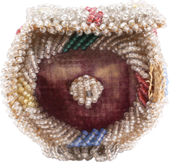 IROQUOIS INDIAN BEADED WHIMSY BOX, C.1900-10 - Fagan Arms