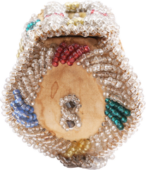IROQUOIS INDIAN BEADED WHIMSY BOX, C.1900-10 - Fagan Arms