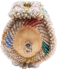 IROQUOIS INDIAN BEADED WHIMSY BOX, C.1900-10 - Fagan Arms