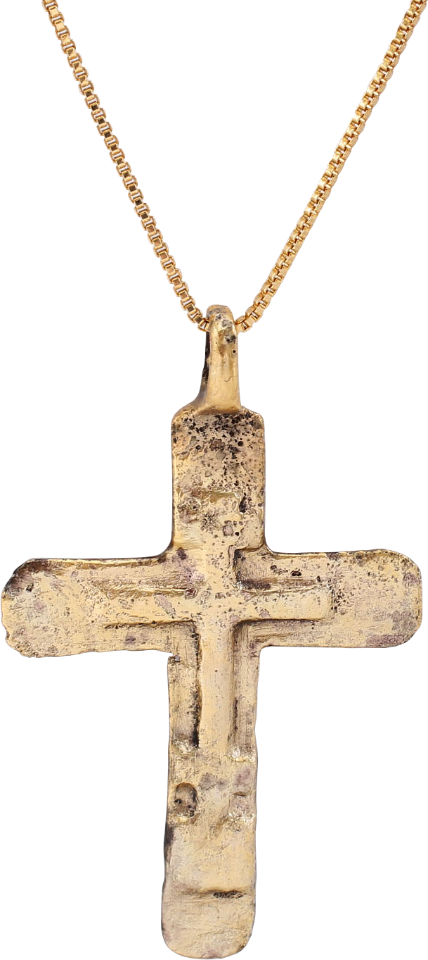 EASTERN EUROPEAN CROSS NECKLACE 17th-18th CENTURY