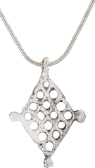 RARE VIKING LATTICE “FERTILE FIELDS” AMULET, C.850-1050 AD