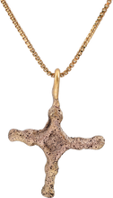 EUROPEAN CONVERT’S CROSS NECKLACE, 9TH-10TH CENTURY