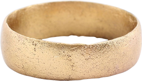 VIKING WEDDING RING, SIZE 11 ¼