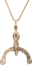 VIKING LUNAR PENDANT NECKLACE, 9TH-10TH CENTURY