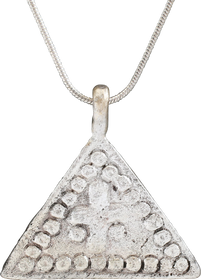 SCANDINAVIAN CHRISTIAN PENDANT NECKLACE, 1100-1250 AD