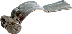 ANCIENT ROMAN BROOCH (GARMENT PIN) FIBULA, 200-350 AD