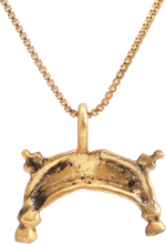 VIKING LUNAR PENDANT NECKLACE, 10th-11th CENTURY AD