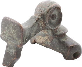 RARE ANGLO-ROMAN FIBULA, 1ST CENTURY AD