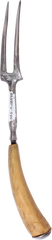 COLONIAL AMERICAN HORN HILT FORK
