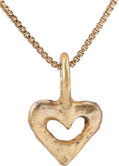 ANCIENT VIKING HEART PENDANT NECKLACE, 866-1067 AD - Fagan Arms