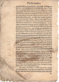 TUDOR ENGLAND PRINTED PAGE 1588
