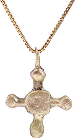 EUROPEAN CONVERT’S CROSS NECKLACE 9th-10th CENTURY