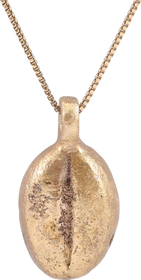 ANCIENT ROMAN SHELL PENDANT NECKLACE C.100-350 AD