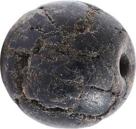 VIKING STONE BEAD, 9TH-11TH CENTURY AD