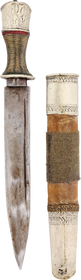 TIBETAN SHORTSWORD OR KNIFE