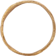 EUROPEAN WOMAN’S WEDDING RING C.1250-1500, SIZE 5 ½ - Fagan Arms