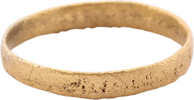 VIKING WEDDING RING, SIZE 6 1/2
