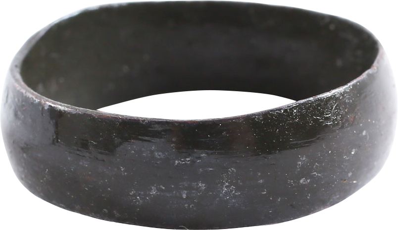 RARE VIKING COPPER RING, C.900-1050 AD, SIZE 12 1/2
