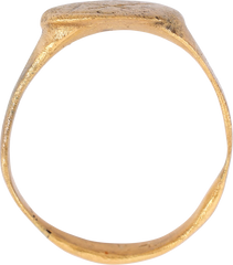 MEDIEVAL SORCERER’S RING C.800-1200 AD, SIZE 9 ¼