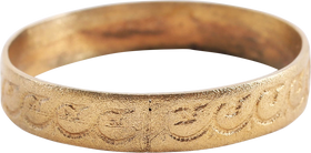 FIFTEENTH CENTURY RARE EUROPEAN RING SIZE 11 1/2