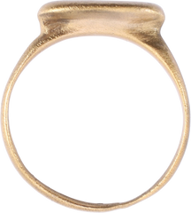 ROMAN SIGNET RING 3RD-5TH CENTURY AD, SIZE 7 1/4 - Fagan Arms
